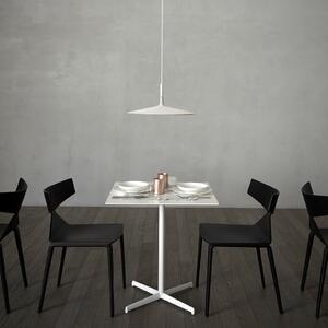 Foscarini Aplomb Velika LED viseća svjetiljka, bijela, prigušiva, Bijela, Kuhinja, Beton