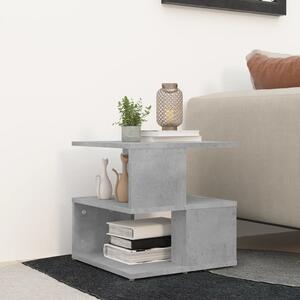 VidaXL Bočni stolić siva boja betona 40 x 40 x 40 cm od iverice