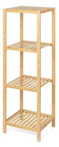 Od bambusa kupaonska polica u prirodnoj boji 37x110 cm Skaren – Bonami Essentials
