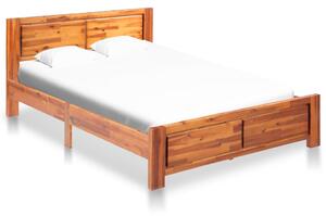 VidaXL Okvir za krevet od masivnog bagremovog drva 140 x 200 cm