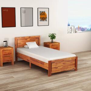 VidaXL Okvir za krevet od masivnog bagremovog drva 100 x 200 cm