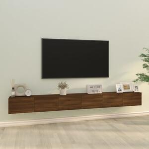 VidaXL 3-dijelni set TV ormarića boja smeđeg hrasta konstruirano drvo
