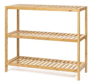 Od bambusa kupaonska polica u prirodnoj boji 69x60 cm Skaren – Bonami Essentials