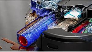 Dyson Spot+Scrub AI Black/Blue robotski usisavač (mokro + suho čišćenje, AI detekcija mrlja)