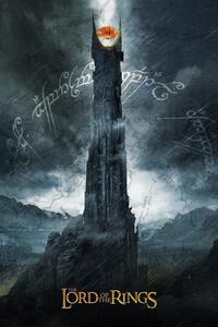 Umjetnički plakat Lord of the Rings - Barad-dur, (26.7 x 40 cm)