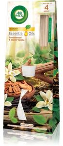 Air Wick Essential Oils Sandalwood & Warm Vanilla aroma difuzer s punjenjem 30 ml