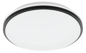 Eglo 900366 - LED Stropna svjetiljka za kupaonicu PINETTO LED/15,6W/230V IP44 crna