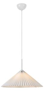 Bijela viseća svjetiljka ø 50 cm Plisado – Markslöjd
