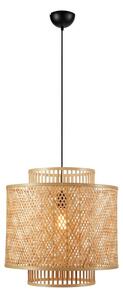 Viseća svjetiljka u prirodnoj boji s bambusovim sjenilom ø 50 cm Strati – Markslöjd