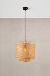 Viseća svjetiljka u prirodnoj boji s bambusovim sjenilom ø 50 cm Strati – Markslöjd