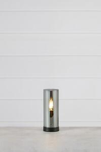 Crna stolna lampa sa staklenim sjenilom (visina 23 cm) Post – Markslöjd
