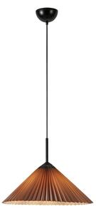 Siva viseća svjetiljka ø 50 cm Plisado – Markslöjd