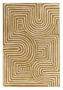 Oker žuti vuneni tepih 120x170 cm Reef – Asiatic Carpets