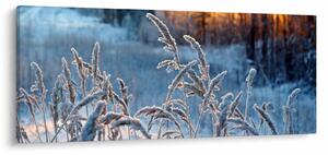 Slika - Zimska livada (120x50 cm)