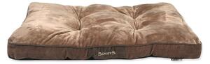 Smeđi plišani krevetić za psa 70x100 cm Scruffs Chester L - Plaček Pet Products