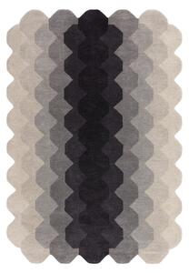 Sivi vuneni tepih 120x170 cm Hive – Asiatic Carpets