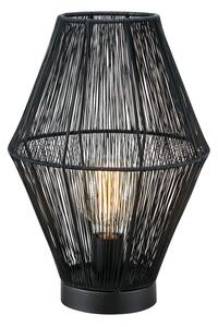 Crna stolna lampa s metalnim sjenilom (visina 38 cm) Casa – Markslöjd
