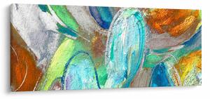 Slika - Apstrakcija boja (120x50 cm)