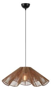 Smeđa viseća svjetiljka sa sjenilom od jute ø 60 cm Nami – Markslöjd