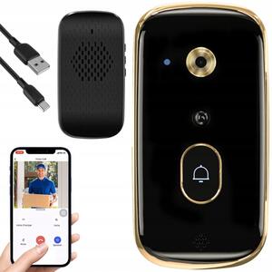 Aku. 3600mah wifi portafon i zvono sa usb kamerom