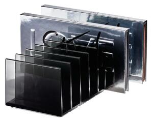 Mat crni kupaonski kozmetički organizator od reciklirane plastike Palette Station - iDesign