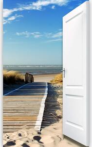 Fototapeta za vrata BEACH DUNE 86x200 cm