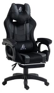 JAKS Gaming stolica crna eko koža Student