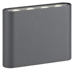 ARION ZIDNA SVJETILJKA SIVA FIXED LED IP44 MA106522