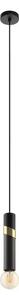 VISILICA 1xE27 CRNA/MESING/SIVA CEDRAL 39935