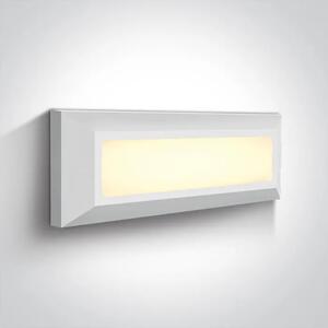 VANJSKA ZIDNA LED SVJETILJKA 3,5W CCTV IP65 BIJELA DM67394/W/V