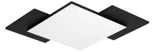 STROPNA LAMPA 1x12W, 285X285, CRNA/BIJELA TAMURIA 99656