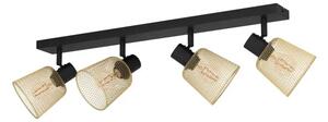 REFLEKTOR 4xE27 CRNA/MESING COSLADA 900695