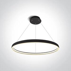 VISILICA LED 40W/2250lm/3000K/230V/fi.700mm/IP20/CRNA DM63050/B