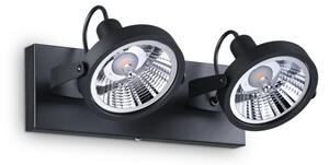 GLIM STROPNA LAMPA PL2 CRNA GU10 ID200248