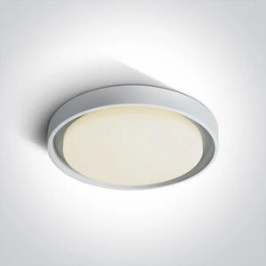 PLAFONJERA LED 30W/3000K/2500lm 100-230V IP54 BIJELA DM67384/W/W