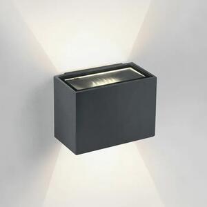 ZIDNA LED SVJETILJKA 2x3W/3000K/2x210lm/230V/IP54 ANTRACIT DM67374/AN/W