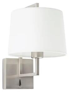 FRAME MATT NICKEL ZIDNA SVJETILJKA W/WHITE SHADE fi215 FR20170-01