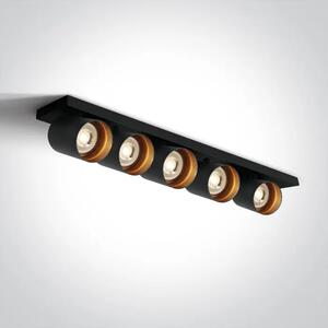 NADGRADNI REFLEKTOR CRNI 5xGU10/10W DM65505N/B