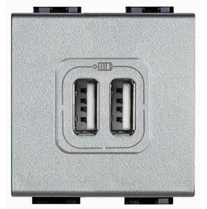 UTIČNICA 2M USB 1550/750mA TECH NT4285C2