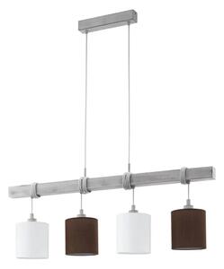 VISILICA 4xE27 BIJELA PATINA/ TEKSTIL BIJELA SMEĐA !TOWNSHEND 2 49927