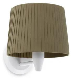 SAMBA WHITE ZIDNA SVJETILJKA GREEN RIBBONED LAMPSHADE fi21 FR64306-37