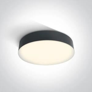 PLAFONJERA LED/21W/3000K/1300lm/230V IP65 ANTRACIT DM67390/AN/W