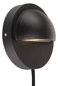 GARDEN 24 VANJSKA ZIDNA SVJETILJKA 0,8W BLACK DIOD/LED IP44 MA107288