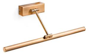MAGRITTE-2 LED ZIDNA SVJETILJKA OLD GOLD 8W FR61084