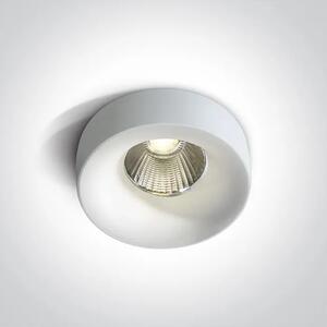 UGRADBENA SVJETILJKA LED/12W/3000K/1100lm/50°/700mA IP20 BIJELA DM10112R/W/W