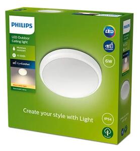 Doris PHILIPS PLAFONJERA BIJELA 6W 27K IP54 HV 8719514417915