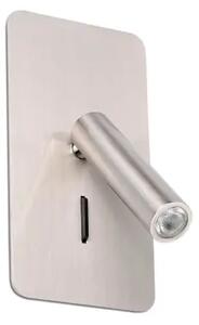 SUAU LED MATT NICKEL REFLEKTOR LAMPA FR62126