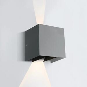 ZIDNA SVJETILJKA LED 2x3W/3000K/2x210lm/230V/IP54 SIVA DM67340A/G/W#