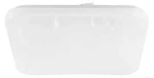 PLAFONJERA 1xLED 14,6W, IP44, 330X330,BIJELA/KRISTAL EFEKT FRANIA-S 900364