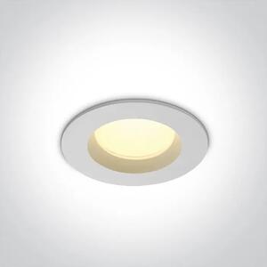 UGRADBENA SVJETILJKA LED/7W/3000K/500lm/90°/240V IP54 BIJELA DM10107B/W/W